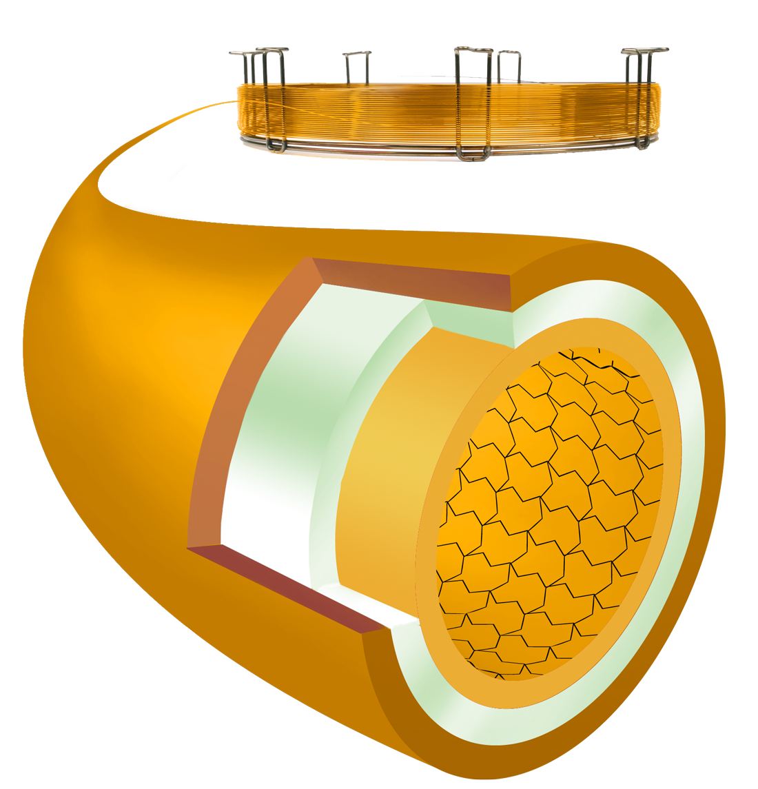 Zebron Column Cross-Section